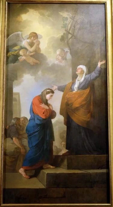 La Visitazione - Louvre, Parigi